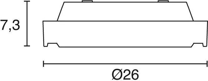 NOVOLUX 521A-L0213B-03 ALEIS Modern Kültéri Mennyezeti Lámpa Fehér, Szürke LED IP65