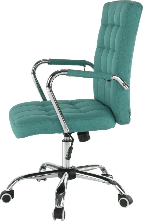 Irodai szék, ciánzöld, MORGEN