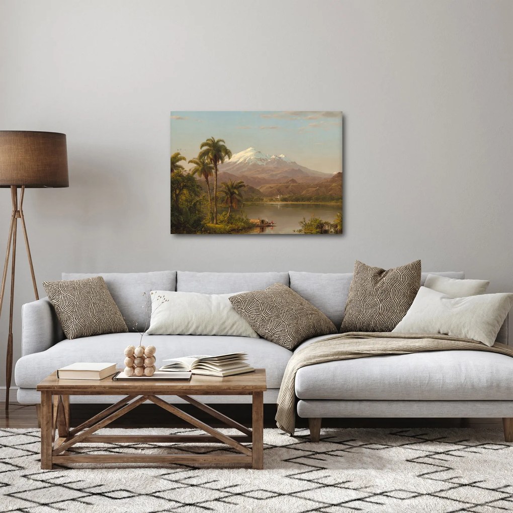 Kép - Frederic Edwin Church, Tamaca Palms, reprodukciók (70x50 cm)