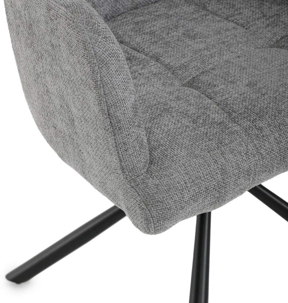 Étkezőszék szett visszatoló mechanizmussalDCH-T1122 GREY2, 2 db