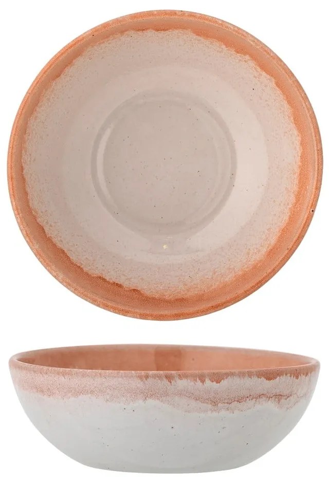 Narancssárga agyagkerámia tálka 525 ml Paula – Bloomingville