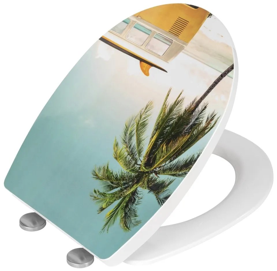 WC-ülőke automatikus záródással 36,5 x 45 cm Corbara – Wenko