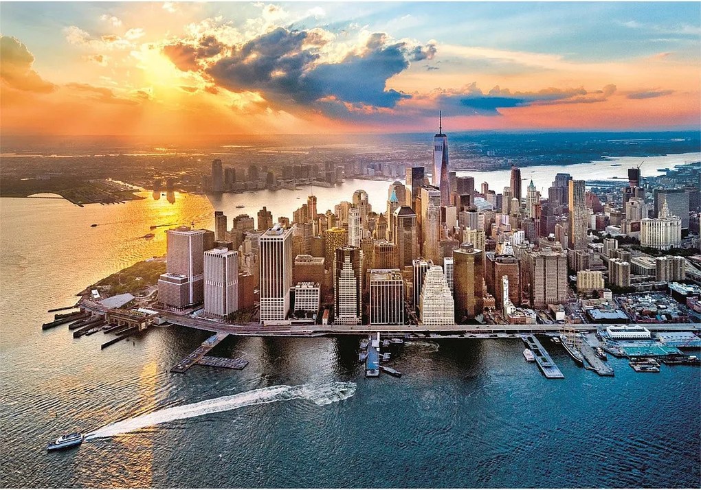 New York Sunset 500 db-os puzzle Clementoni