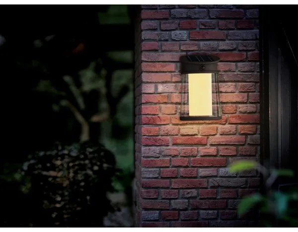 Philips -LED Napelemes érzékelős fali lámpa JUDA LED/3,2W/3,7V 2700K IP44