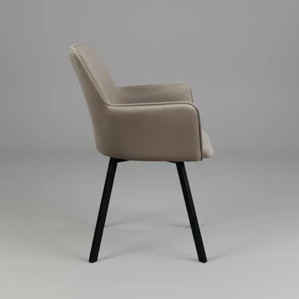 AMELIA étkezőszék taupe színben