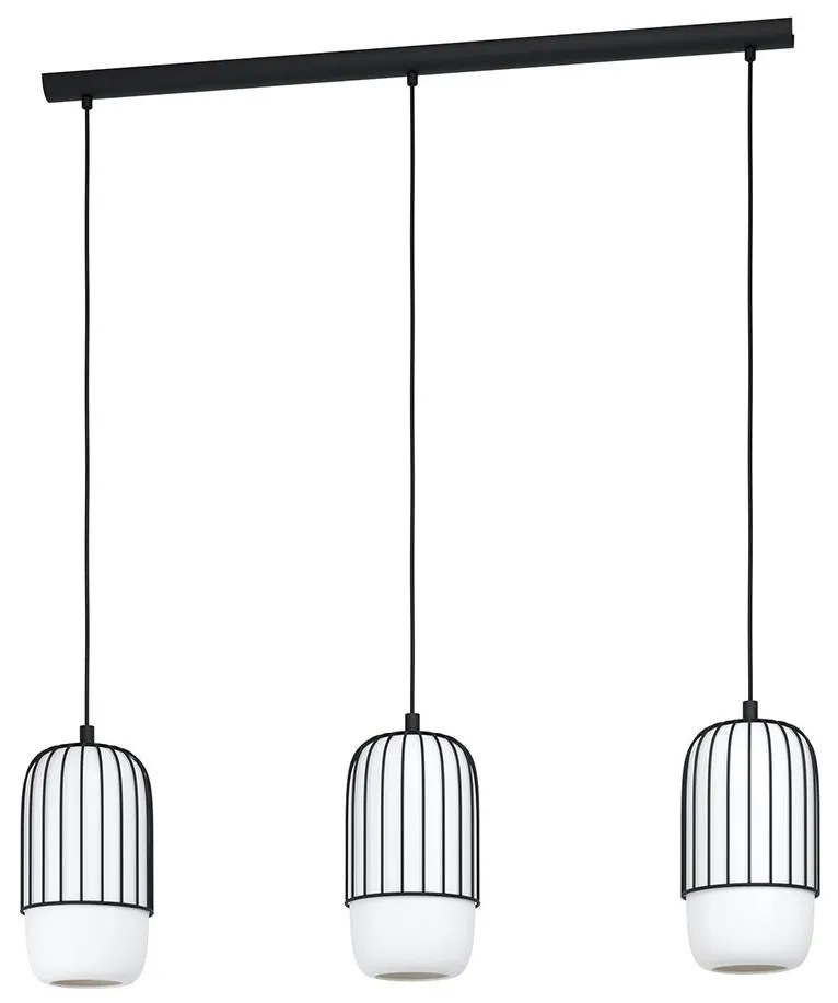 Eglo 99619 - Csillár zsinóron MULEGES 3xE27/40W/230V