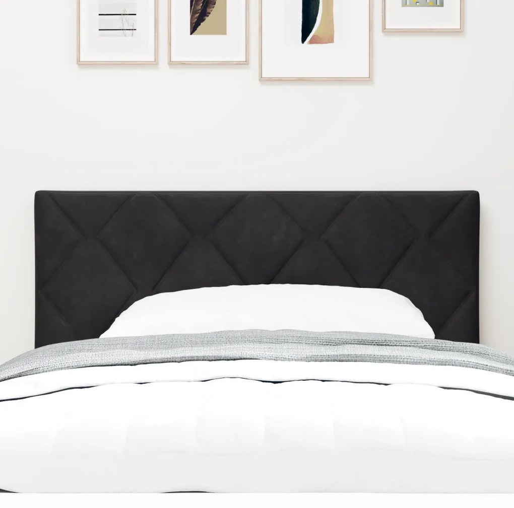 LED Fejtámla LED -es lámpákkal Geometrikus Fekete 90 cm Bársony