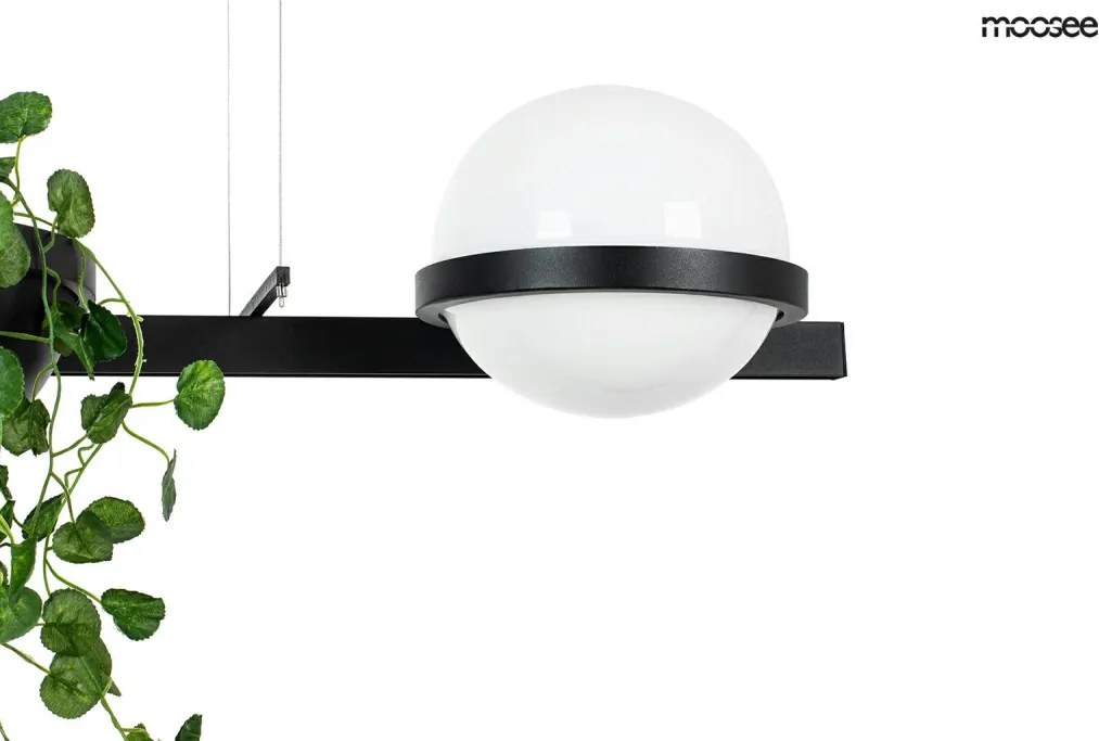 KING HOME MSE010100156 PLANT Többágú Függesztett Lámpa Fekete LED IP20