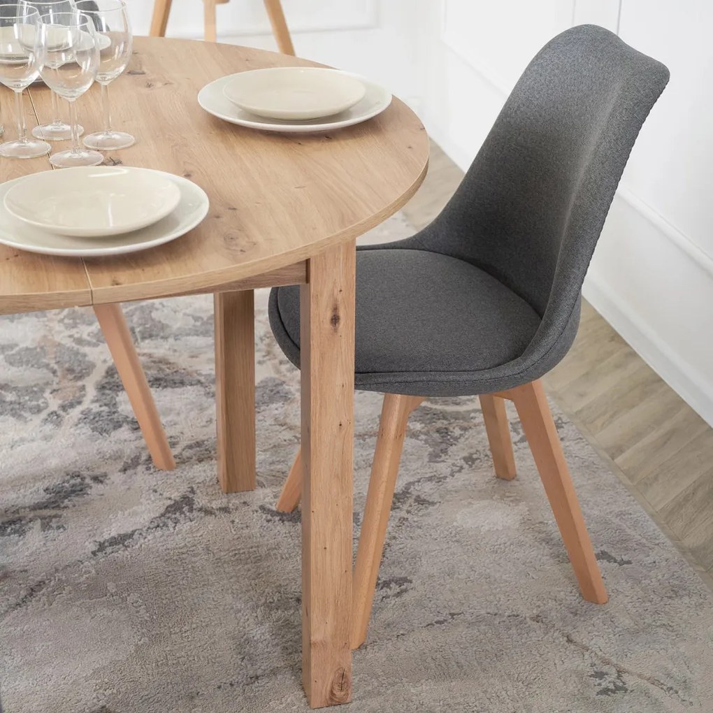 Szürke Szövet Étkezőszék NEVEL