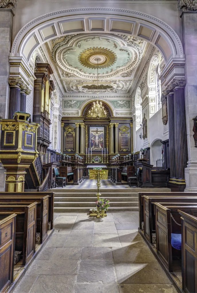 Poszter 68x101cm Mindenszentek templom, Assaf Frank