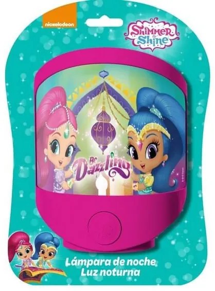 Shimmer és Shine Dazzling éjjeli lámpa, éjszakai fény