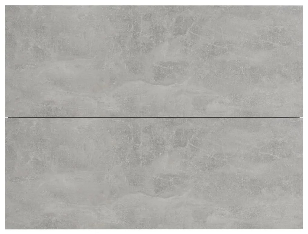 2 db betonszürke szerelt fa éjjeliszekrény 40 x 30 x 30 cm