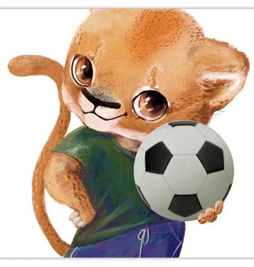 Kép - Akvarell állatka N⁰4 (120x50 cm)