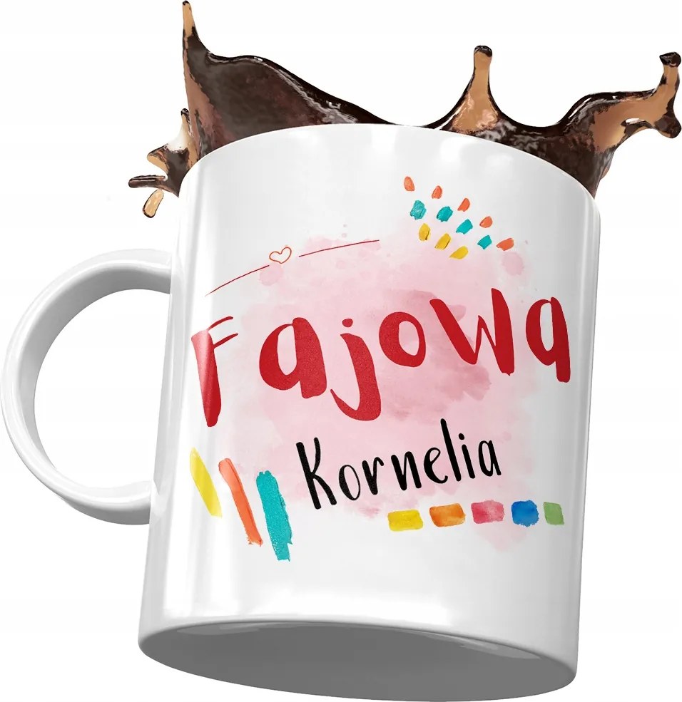 Bögre Kornélia Feleség Barátnő Ajándék Nyomtatott Fotóval