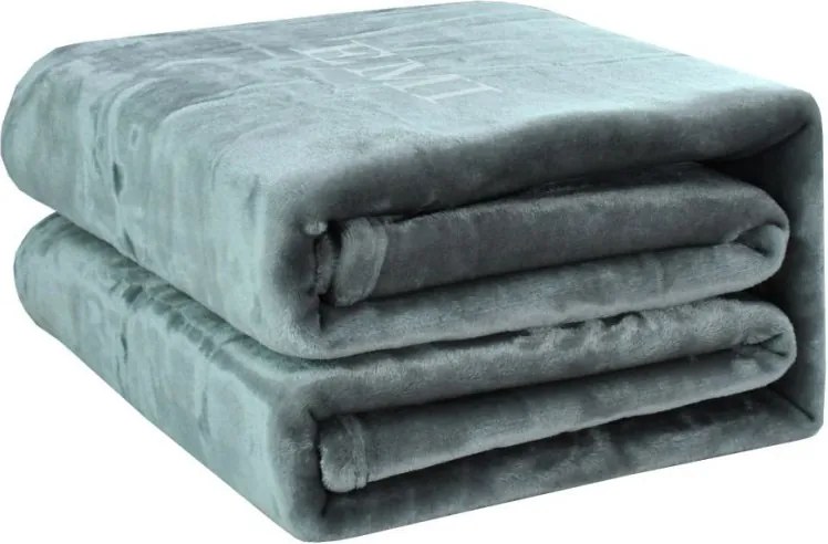 EMI sötét szürke színű mikroszálas takaró 150 x 200 cm