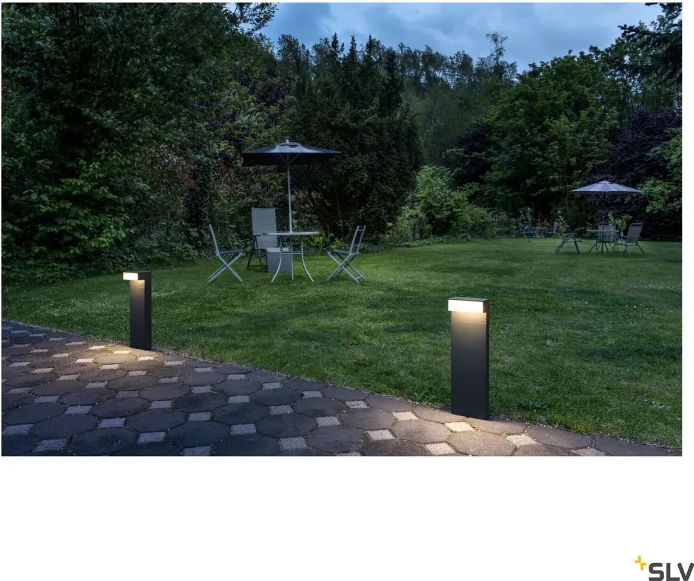 SLV 1003537 L-LINE Modern Kültéri Állólámpa Antracit, Fehér LED IP65