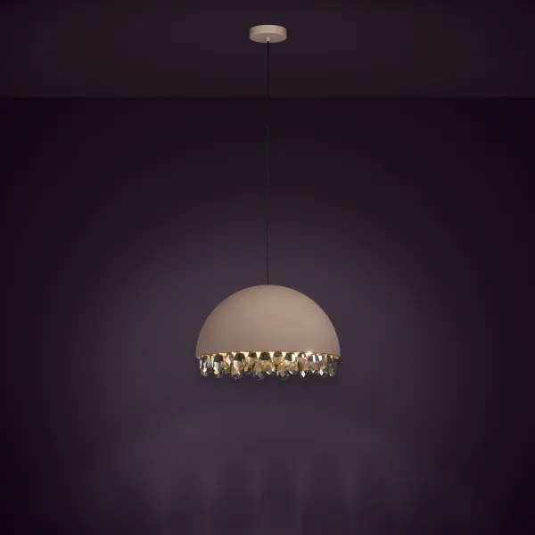 Eglo 39948 - Csillár zsinóron GAETANO 1xE27/40W/230V barna