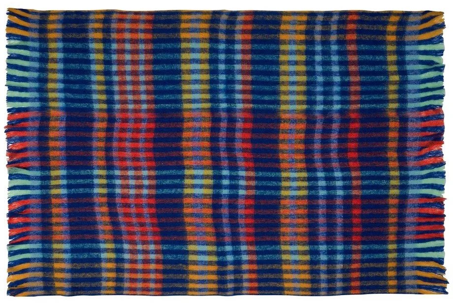 Gyapjúkeverék takaró 140x200 cm Loom – Hübsch