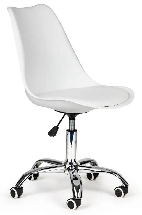 Irodai szék fehér skandináv stílusban BASIC
