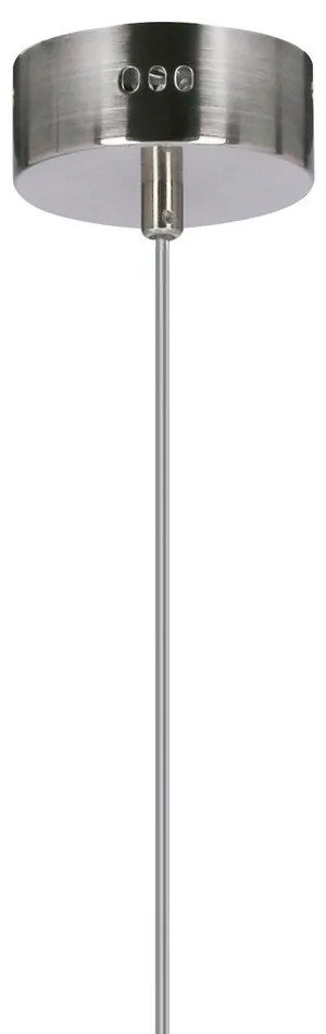 Kék LED függőlámpa üveg búrával ø 13 cm Fiuggi – Candellux Lighting