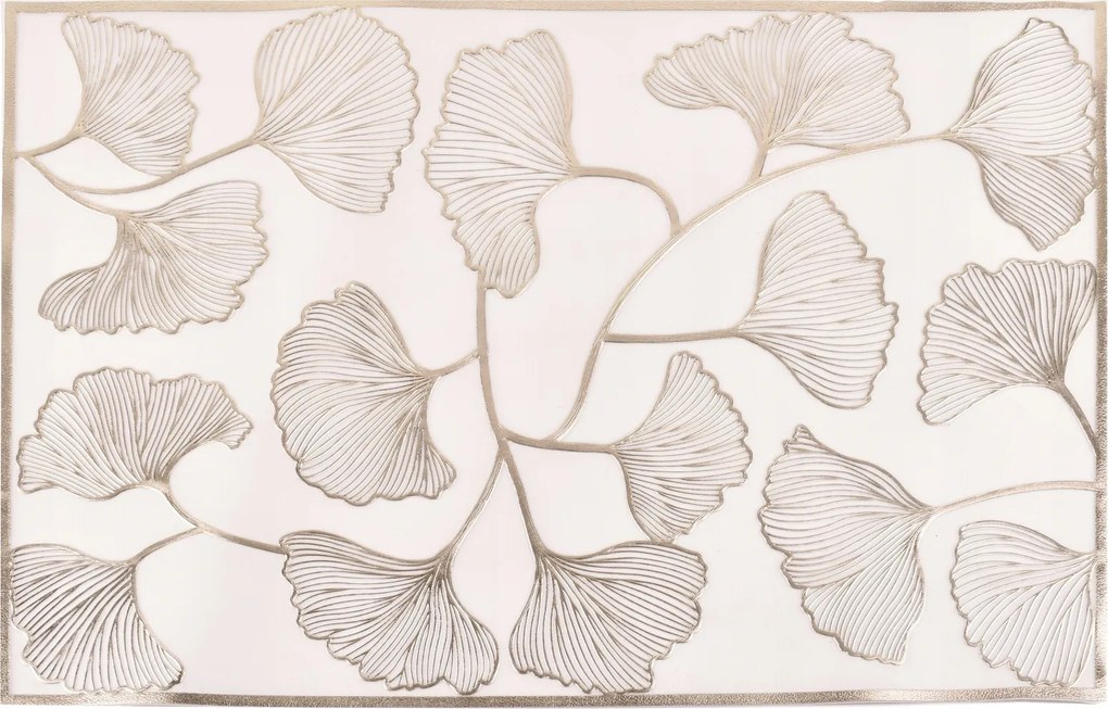 Asztali alátét Arany Pipacs 45x30 cm elegáns asztali szőnyeg