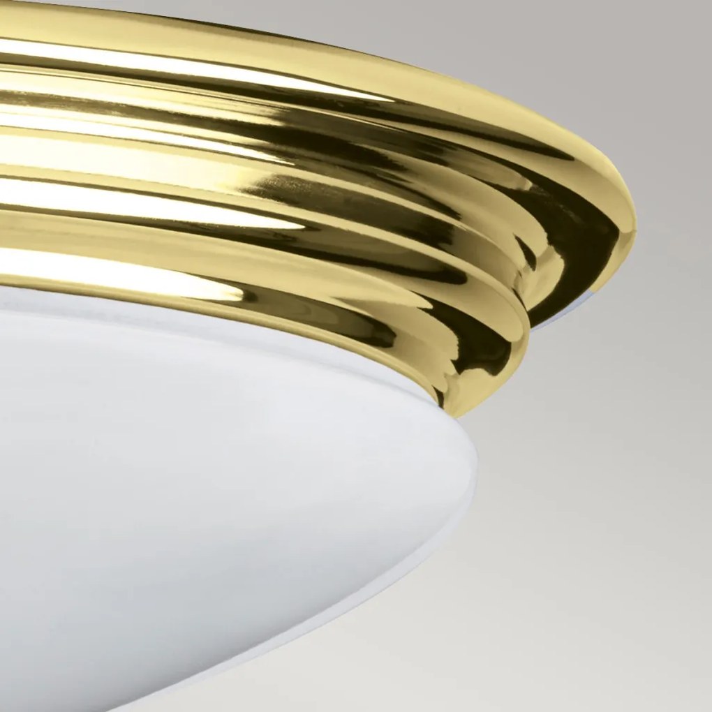 Elstead Lighting Brompton BATH-BROMPTON-F-PB Süllyesztett mennyezeti lámpa 1x10W/GX53 IP44