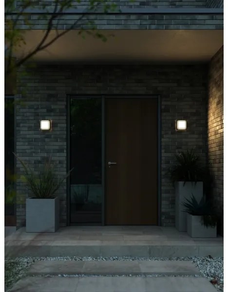 Nordlux - LED Kültéri fali lámpa OLIVER LED/9W/230V IP54 17,5x17,5 cm