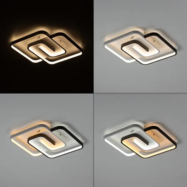 Brilagi - fényerőszabályozható mennyezeti LED lámpatest VELO LED/64W/230V 3000-6500K + távirányító