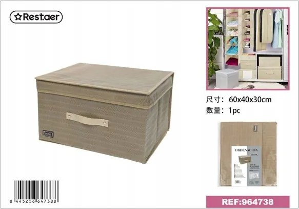 Tároló doboz rendszerező nem szőtt 60x40x30cm Tárolás