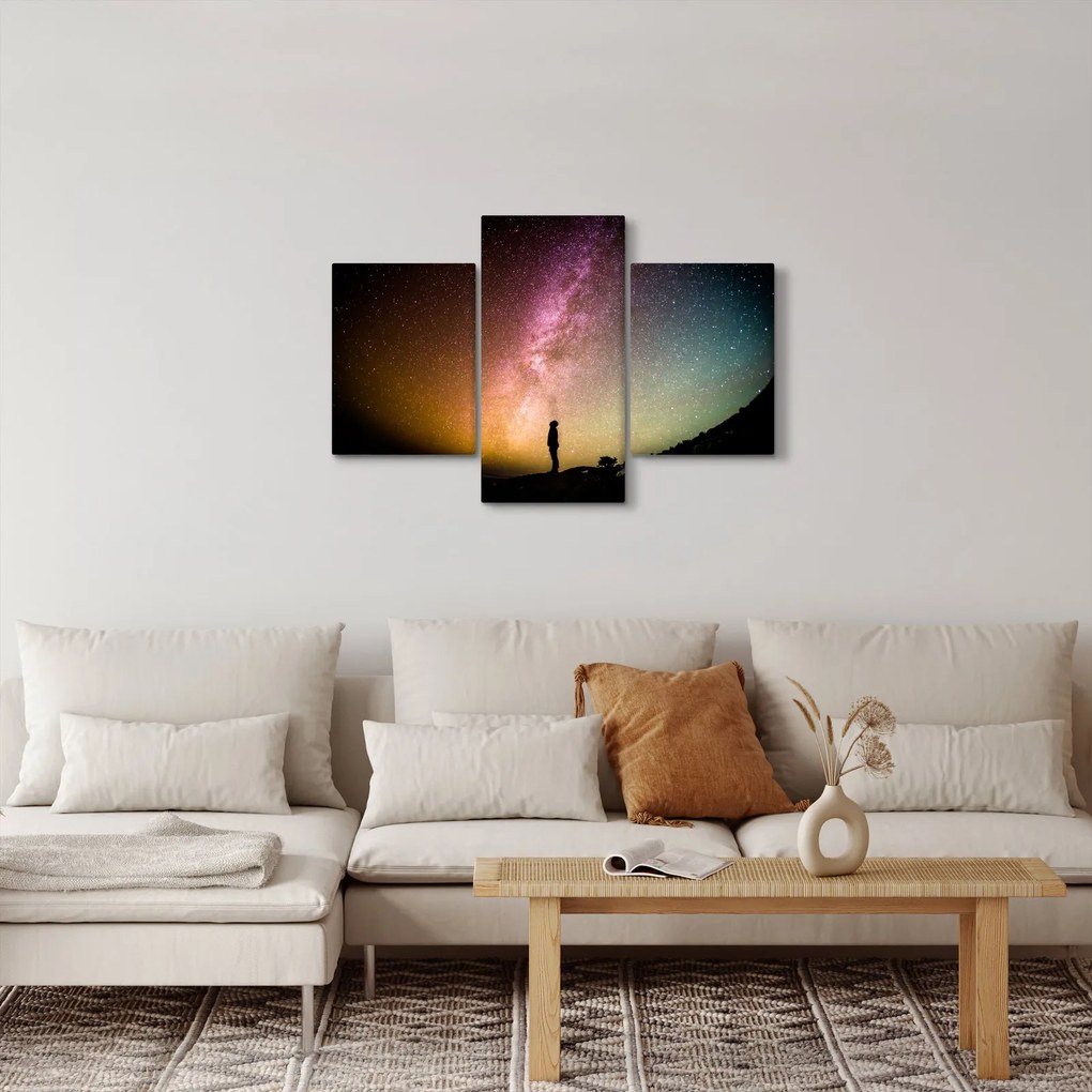 Kép - égbolt tele csillagokkal (90x60 cm)