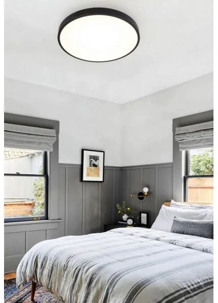 Top Light Metal 40C - LED Mennyezeti lámpa LED/36W/230V 40 cm fekete