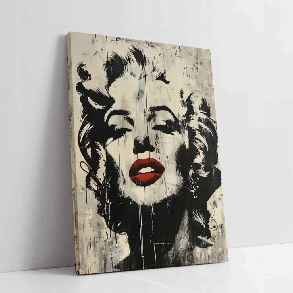 Marilyn Monroe vászonkép falikép a ház nappali szobájába 30x40