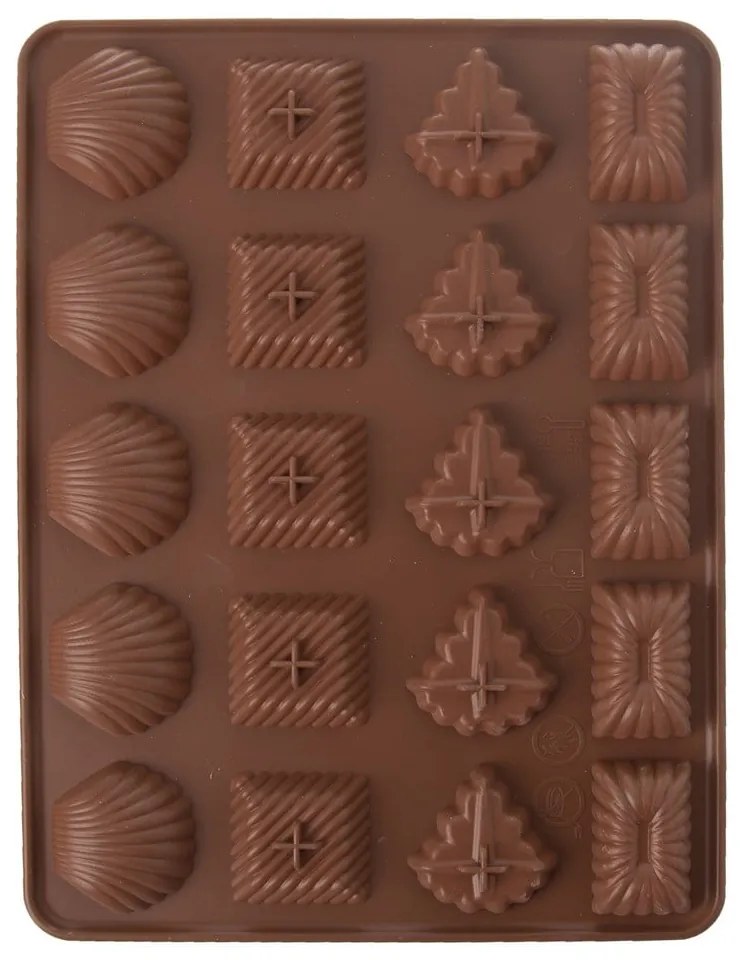 Szilikon aprósütemény sütőforma 21x28,5 cm – Orion