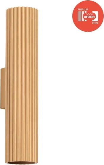 Brilagi - CRESTO LED fali lámpatest, 2× GU10/10W/230V, 30 cm, aranyszínű