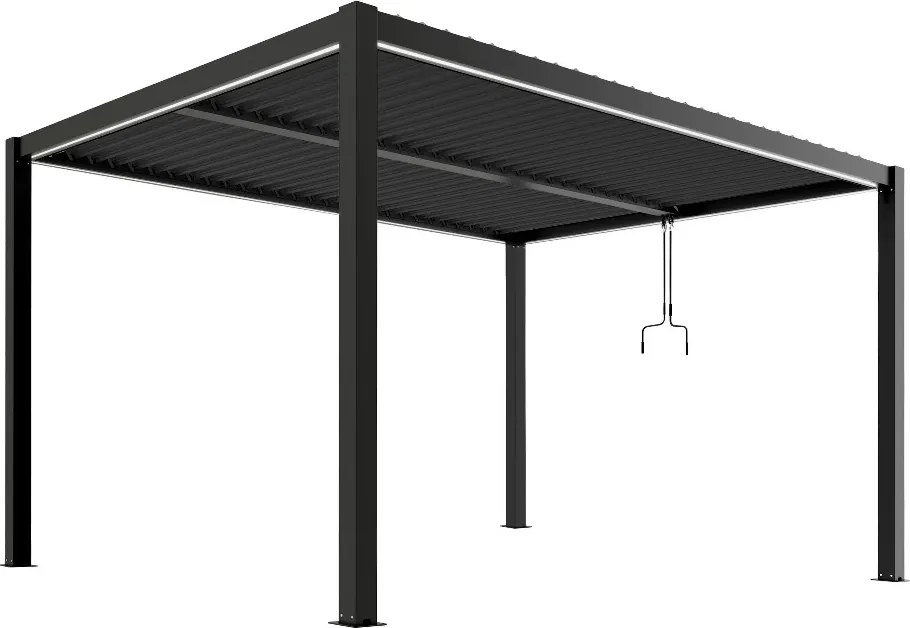 Luxe alumínium pergola 3x4