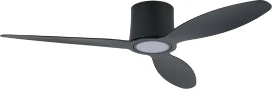ZEVENTI - LED mennyezeti ventilátor VENTORA LED/24W/230V Wi-Fi Tuya fekete + távirányító