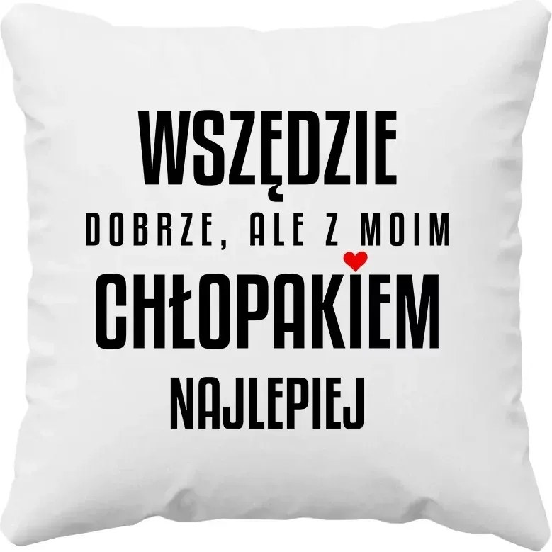 Mindenhol jó, de a barátommal a legjobb neki a párna
