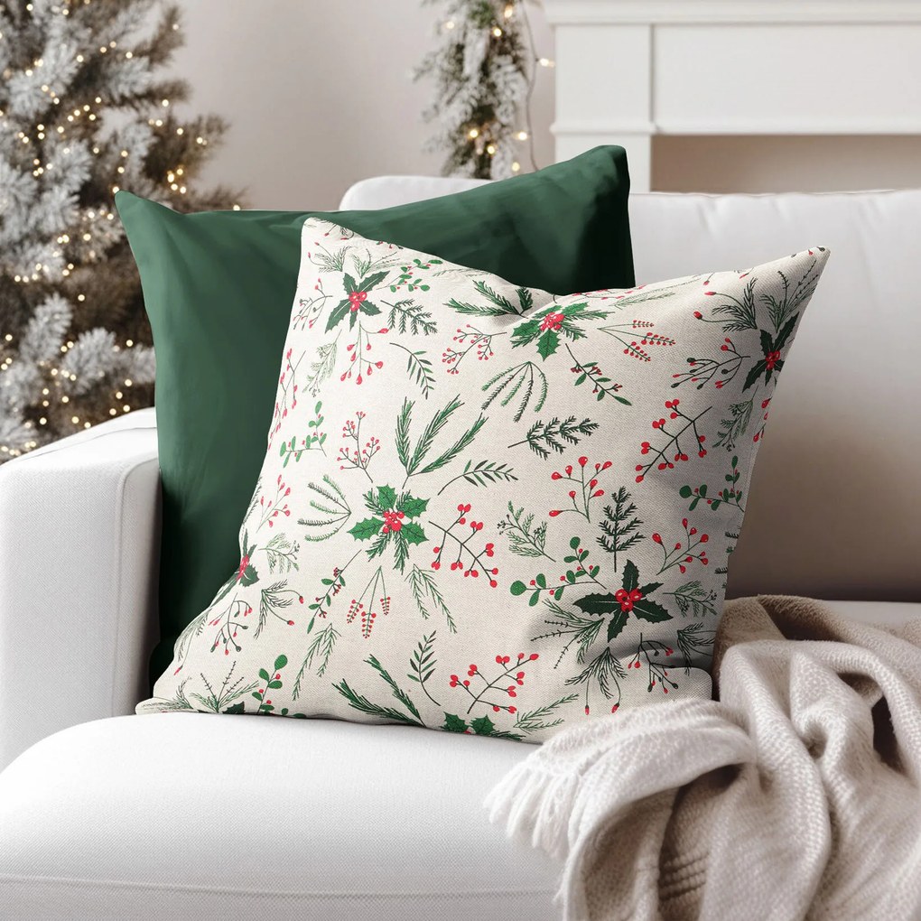 Goldea dekoratív párnahuzat valencia - erdei ágcskák 50 x 50 cm