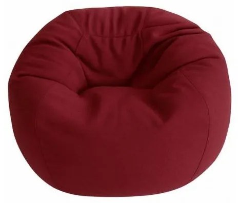 XL beltéri babzsákfotel – meggypiros