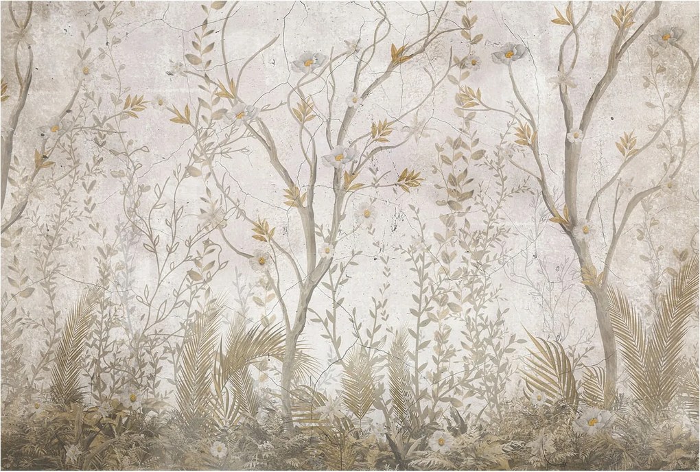 Dekoratív Fotótapéta Hálószobába Erdei sarok 104x70 Ragasztó