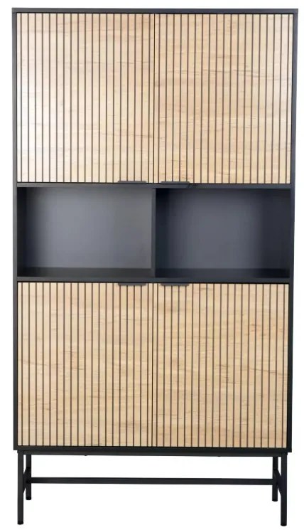 Mago R1 szekrény tölgy / fekete