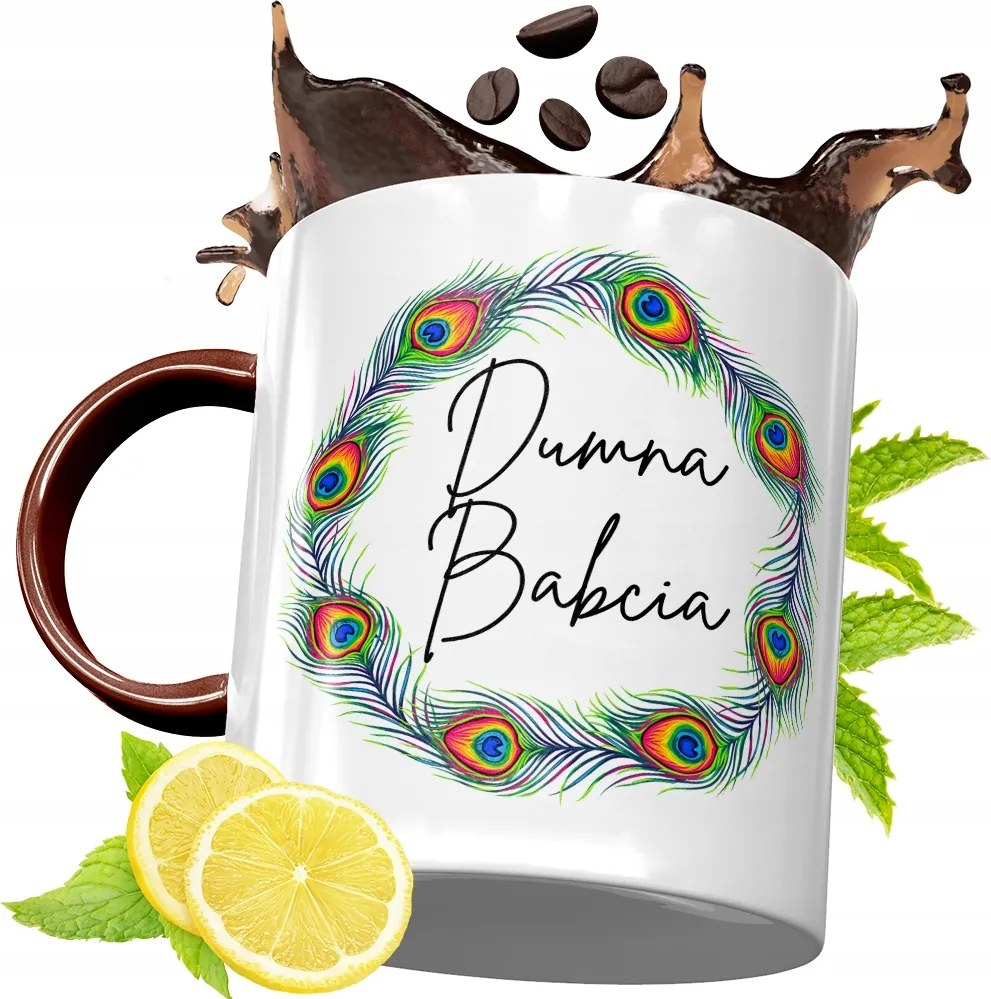 Bordó Bögre Nagymamáknak Születésnapi Ajándék fényképes nyomtatással