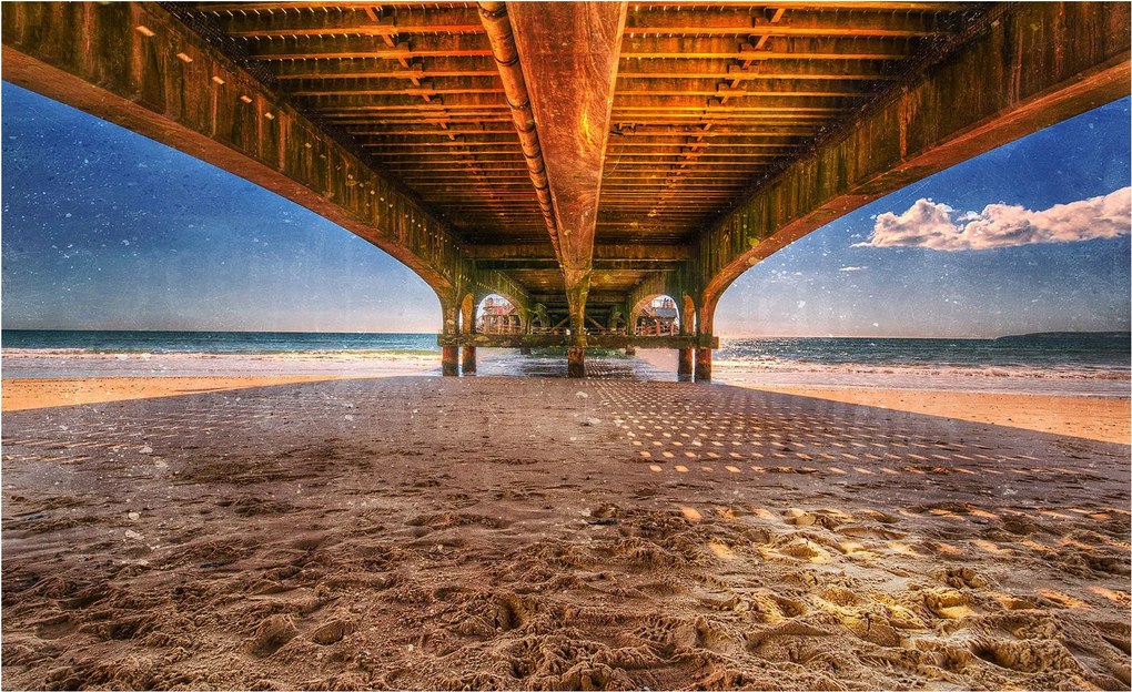 Fotótapéta flizelina Tenger tengerpart homok part horizont nyugalom 300x210 +ragasztó