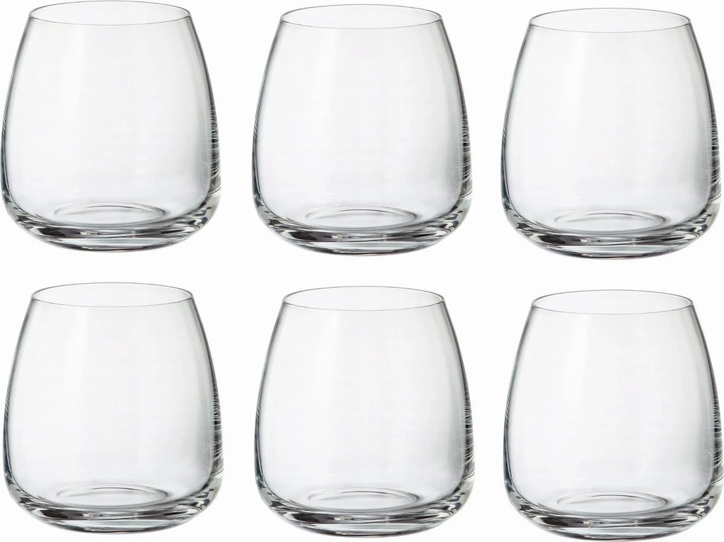 Bohemia Anser 6 db-os Whisky Ital Szett Pohár 400 ml