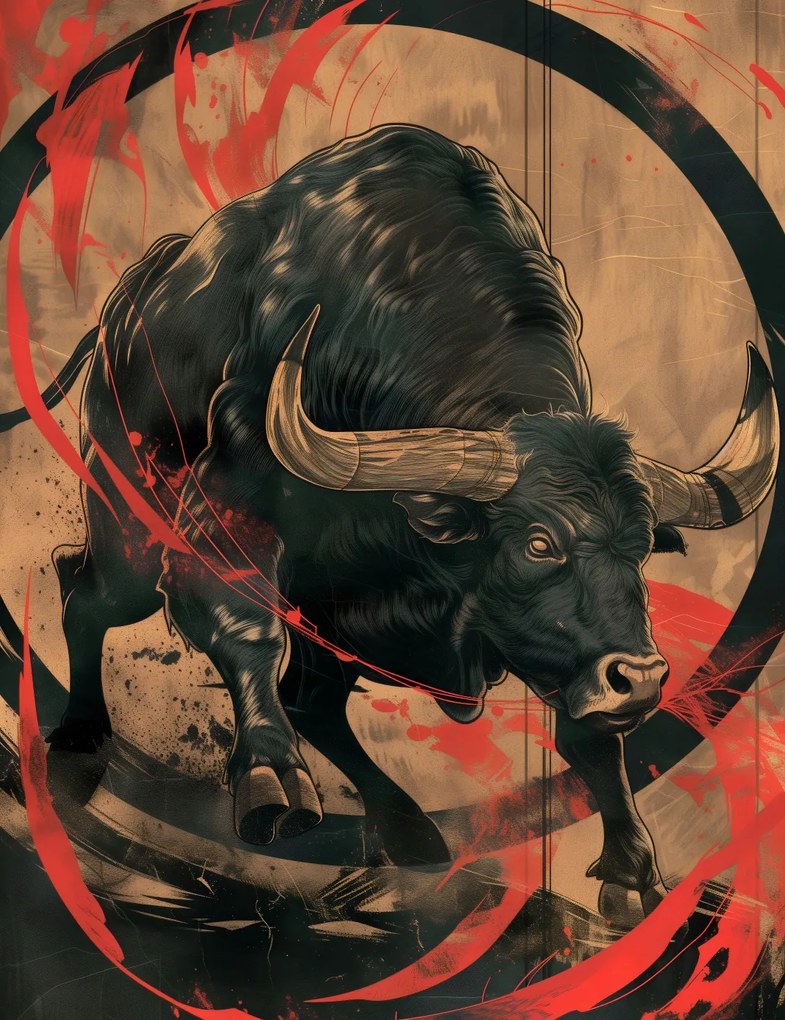 Poszter 50x65cm Bika rendíthetetlenség