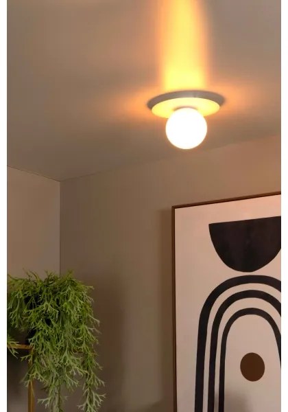 Lucide 79187/01/31 - Mennyezeti lámpa TRICIA 1xE27/15W/230V átm. 25 cm fehér