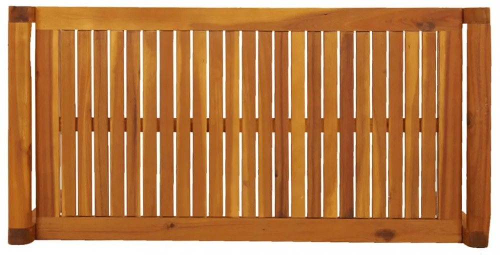 tömör akácfa dohányzóasztal 100 x 50 x 50 cm