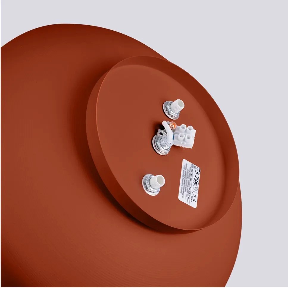 Narancssárga mennyezeti lámpa ø 30 cm Blacko – Sollux