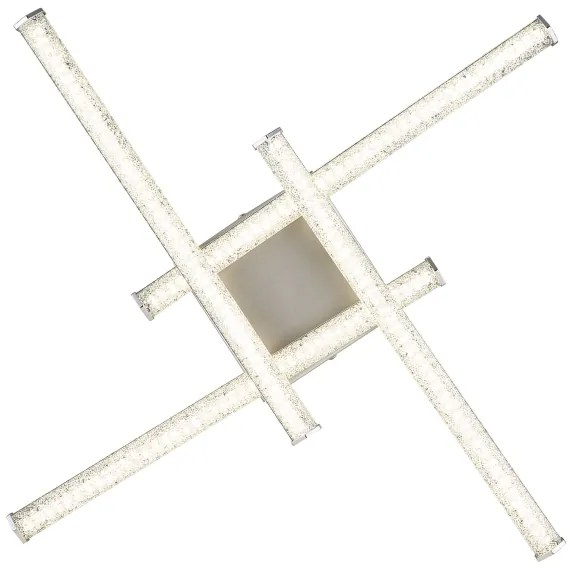 Globo 67346-24 - LED Mennyezeti lámpa KIRINA LED/24W/230V 4000K matt króm