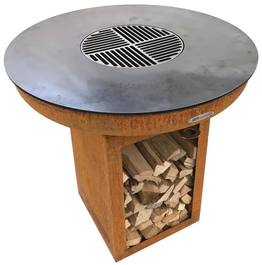 Carus S barna kültéri grill, ø 62 cm - Remundi